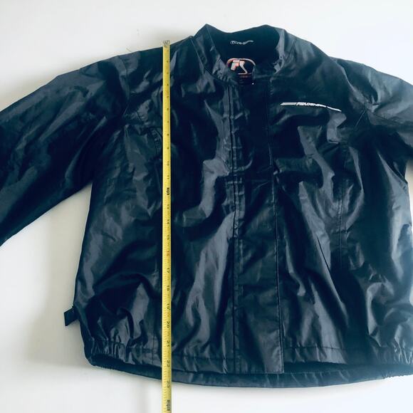 FIELDSHEER Women's SZ 10 Motorcycle Jacket Black Zip Front - Picture 9 of 10